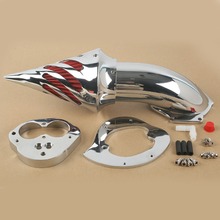 New Chrome Air Cleaner Intake Filter For Kawasaki Classic Vulcan VN1500 VN 1500 2024 - buy cheap