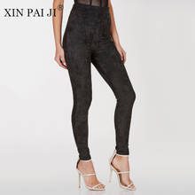 XIN PAI JI 2017 Autumn Women Pants Magic Black Leggings Pants Slim High Waist Pencil Pants Female Trousers 2024 - buy cheap