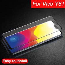 2PCS 3D Full Glue Tempered Glass For Vivo Y81 Full screen Cover Screen Protector Film For Vivo Y81 6.22 inch 2024 - buy cheap