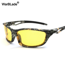 WarBLade Fashion Men's Polarized Sunglasses Night Vision Yellow Lens Sun Driving Glasses Anti-Glare Car Drivers Goggles Eyewear 2024 - buy cheap