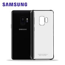 100% Genuine Samsung Galaxy S9 S9 Plus S9 + 360 Armor Clear Transparent Case Plating Hard Slim Protective Phone Cover Anti-knock 2024 - buy cheap