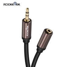 Rocketek Jack 3.5mm Audio Extension Cable Male to Female Aux Cable 1m 2m 3m Headphone Extension Cable for Computer Mobile Phone 2024 - buy cheap