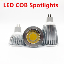 20PCS New high power LED lamp MR16 GU5.3 shock 6W 9W 12W Dimmable BLOW Searchlight warm cool white MR 16 12V lamp GU 5.3 220V 2024 - buy cheap