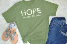 Camiseta de hope anclas del alma, camisa Hipster de algodón, Grunge, de alta fe, con frase 2024 - compra barato