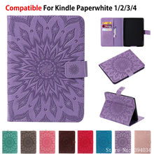 Case for Amazon Kindle Paperwhite 1 2 3 4 2015 2017 PU Leather Cover for funda kindle paperwhite 2018 Shell 2024 - buy cheap