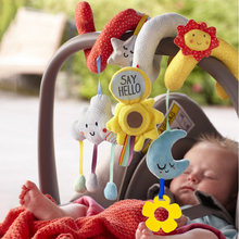 Мягкая детская кроватка, игрушка на спирали для коляски, детские игрушки для новорожденных, автомобильное кресло, Развивающая погремушка, детское полотенце, обучающие игрушки для малышей 2024 - купить недорого