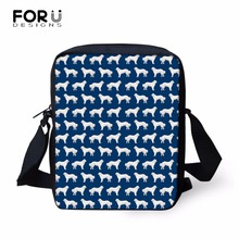 FORUDESIGNS Shoulder Bag for Women Great Pyrenees Dog Printing Women's Messenger Bags Girls Small Crossbody Bag Casual Tote Bag 2024 - buy cheap