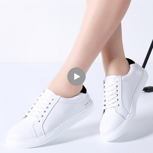 Классика Скейтбординг обувь Для женщин Элитный бренд дамы кроссовки мягкие дышащие на шнуровке белые спортивные кроссовки обувь для женщин 2024 - купить недорого