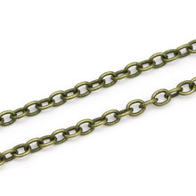 DoreenBeads cobre bronce antiguo cadenas 2mm x 1,5mm, 2 M 2024 - compra barato