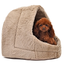 High Quality Pet Kennel 4 Colors Soft Outward Good Shape Dog Bed Cat Puppy Kennel Small Medium Dog Bed Luxury 2024 - buy cheap