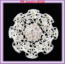 Wholesale Lot Cheap Huge Flower Wedding Bouquet Amazing Girls' Rhinestone Brooch 2024 - buy cheap