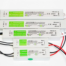 Controlador LED de 12V, fuente de alimentación para tira LED 100 120, IP67, resistente al agua, 10W, 15W, 20W, 24W, 30W, 36W, 45W, 50W, 60W, 80W, 150W, 3528 W, 5050 W 2024 - compra barato