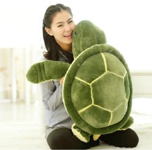 large about 65cm green turtle plush toy soft throw pillow ,Christmas gift h915 2024 - buy cheap