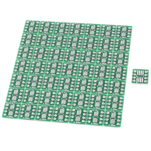 SOP8-adaptador SSOP8 TSSOP8 SMD a DIP8, placa PCB de 0,65/1,27mm, novedad, 50 Uds. 2024 - compra barato