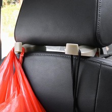 2 шт., автомобильный портативный держатель для сидений, крючок для автомобильного сиденья, подголовник для сумок, вешалка для автомобильных пластиковых зажимов 2024 - купить недорого
