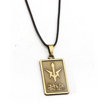 CODE GEASS Lelouch of the Rebellion Necklace Metal Pendant Rope Chain Necklaces Women Men Charm Gifts Japanese Anime Jewelry 2024 - buy cheap