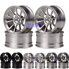 JYDCET 1073 Aluminum Wheel Rim 4pcs For RC 1/10 Model On-Road Drift AXIAL Tamiya WLTOYS 2024 - buy cheap