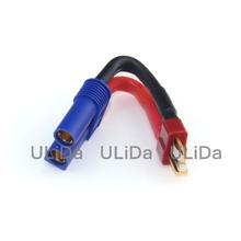 FEMALE EC5 TO MALE T PLUG (DEANS STYLE) BATTERY ADAPTER CONNECTOR for RC Model 2024 - buy cheap