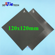 Square 120x120mm New Magnetic Print Bed Tape Print Sticker Build Plate Tape FlexPlate for UP Mini 2 Voron V0 3D printer 2024 - buy cheap