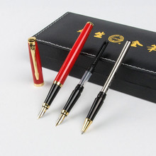 3 in 1 fountain pen with gift box  iridium calligraphy METAL NEW business office gift Bend nib double nib fountain pen 2024 - buy cheap