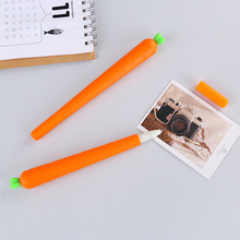 Creative Stationery gel Carrot stylus Neutral Pen customize 0.5mm Black Water Pens signature Pen 2024 - buy cheap