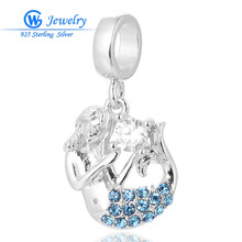 Gw Fashion Jewellery  925 Silver Sterling Pendant Charm Fashion Jewelry Collection Little Beauty Fish Gift For Girls S405H20 2024 - buy cheap