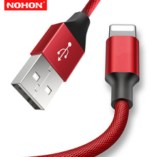 NOHON Fast Charging USB Data Cable for iPhone 6 6S 7 8 Plus X Mobile Phone USB Charger Cable for iPhone 5 5S SE iPad 4 mini 2 3 2024 - buy cheap