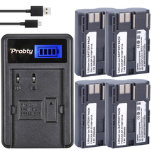 4Pcs BP-511 BP511A Battery + LCD Charger For Canon EOS 10D 20D 20Da 30D 40D 50D 300D D30 D60 PowerShot G1 G3 G3X G5 G G2 Camera 2024 - buy cheap