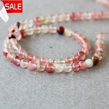 6mm Fashion Multicolor Watermelon Tourmaline Chalcedony Loose Beads 15inch Hand Made Fashion Jewelry Making Design Wholesale 2024 - buy cheap