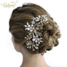 Boutique Wedding Dress Hair Accessories Side Hair Clip Opal Crystal Bridal Headpiece Women Headdress Barrette 2024 - buy cheap