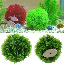 Artificial Aquatic Plastic Plants Aquarium Grass Ball Fish Tank Ornament Decor for aquarium 2024 - buy cheap
