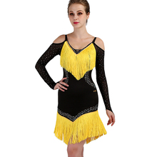 Latin Dance Dres Women Latin Dancing Clothing Competition Dresses Customized Adult Child Rumba Dance Stage Wear Latin Outfit 2024 - buy cheap