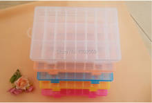 Available High Quality Cross Stitch Embroidery Tool Storge Box 24 Plastic Grids--1 Lot=3 Sets 2024 - buy cheap