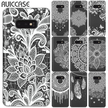 For Samsung Galaxy A10 A30 A50 M10 M20 M30 S10E S10 Plus E Silicone Case White Sexy Floral Mandala Lace Flower TPU Back Cover 2024 - buy cheap