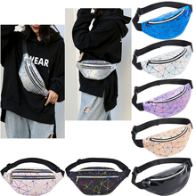 Women Fashion Waist Belt Bag Travel Casual Patchwork Hip Bum Bag Small Purse Chest Pouch Bag 2024 - buy cheap