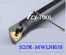 Free shipping S20R-MWLNR/L08 Internal Turning Tool Factory outlets, the lather,boring bar,Cnc Tools, Lathe Machine Tools 2024 - buy cheap