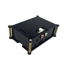 Raspberry Pi 3 B Audio Board Case Black I2S Interface HIFI DAC Expansion Board Acrylic Case Box Shell for Audio Board RPI 3/2 2024 - buy cheap