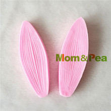 Mom&Pea 1194 Free Shipping Leaf Silicone Press Mold Cake Decoration Fondant Cake 3D Mold Food Grade 2024 - buy cheap