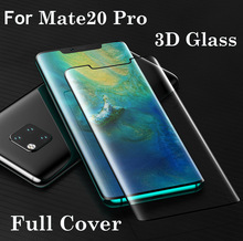 Full Covered Tempered Glass for Huawei Mate 20 Pro 3D Curved Edge Protective Glass Film for Huawei Mate20 Lite Screen Protector 2024 - buy cheap