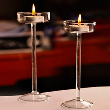 Романтическая вечеринка размер классический ужин со свечами Кубок дизайн креативный подсвечник стеклянный домашний подсвечник чайный свет 2024 - купить недорого