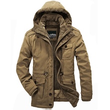 Hot Sale New Fashion Brand Arrival Top Quality Men Warm Parkas Heavy Wool Men Winter Jacket Men 2 in 1 Coat Size M-4XL 2024 - buy cheap