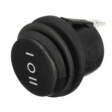 1X ON/OFF/ON 3 Position SPDT Round Boat Rocker Switch 6A/250V 10A/125V Car Dash Dashboard Truck RV ATV Home 2024 - buy cheap