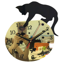 2019 real sale wall clock acrylic Pastoral 3d large decorative stickers clocks reloj de pared horloge murale living room quartz 2024 - buy cheap