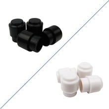 New 4pcs Round Plastic Switch Knobs Tip Cap for Tele Electric Guitar Pickup Switches Parts Replacement, Black/White Choose 2024 - buy cheap