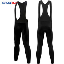 2020 XIROATOP Top quality Black Cycling Bib Pants 5D GEL Pad Pro MTB Trousers Anti-sweat Men Women Spring autumn Cycling Pants 2024 - buy cheap