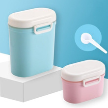Recipiente portátil para leite do bebê, pote para armazenamento de alimentos, dispensador infantil selado, caixa para leite do bebê, armazenamento grande 2024 - compre barato