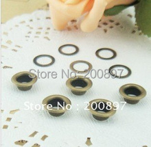 5mm hole antique brass garment eyelets metal DIY eyelets for garment or bags 500sets/lot 2024 - buy cheap