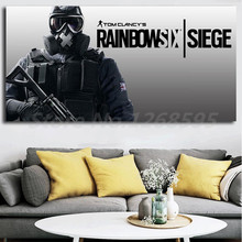 Papel tapiz de Tom Clancy's Rainbow Six Siege HD, pósteres en lienzo, impresiones de arte de pared, pintura decorativa, obra de arte, decoración del hogar 2024 - compra barato