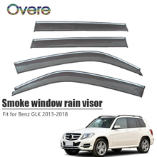 Owere-visera de lluvia para ventana de humo, deflectores de ventilación ABS, accesorios de coche, para Mercedes GLK 300, 200, 260, 2013-2018, nuevo, 1 Juego 2024 - compra barato
