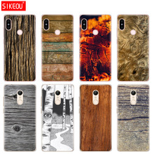 Silicone  Cover phone  Case for Xiaomi redmi 5 4 1 1s 2 3 3s pro PLUS redmi note 4 4X 4A 5A texture wood Style 2024 - buy cheap